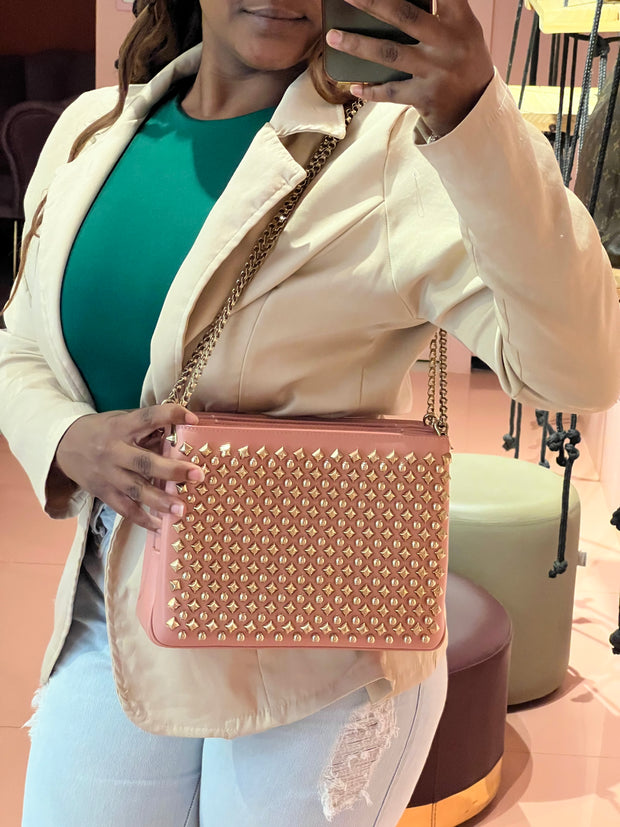 Bolsa Louboutin Triloubi Chain Spiked
