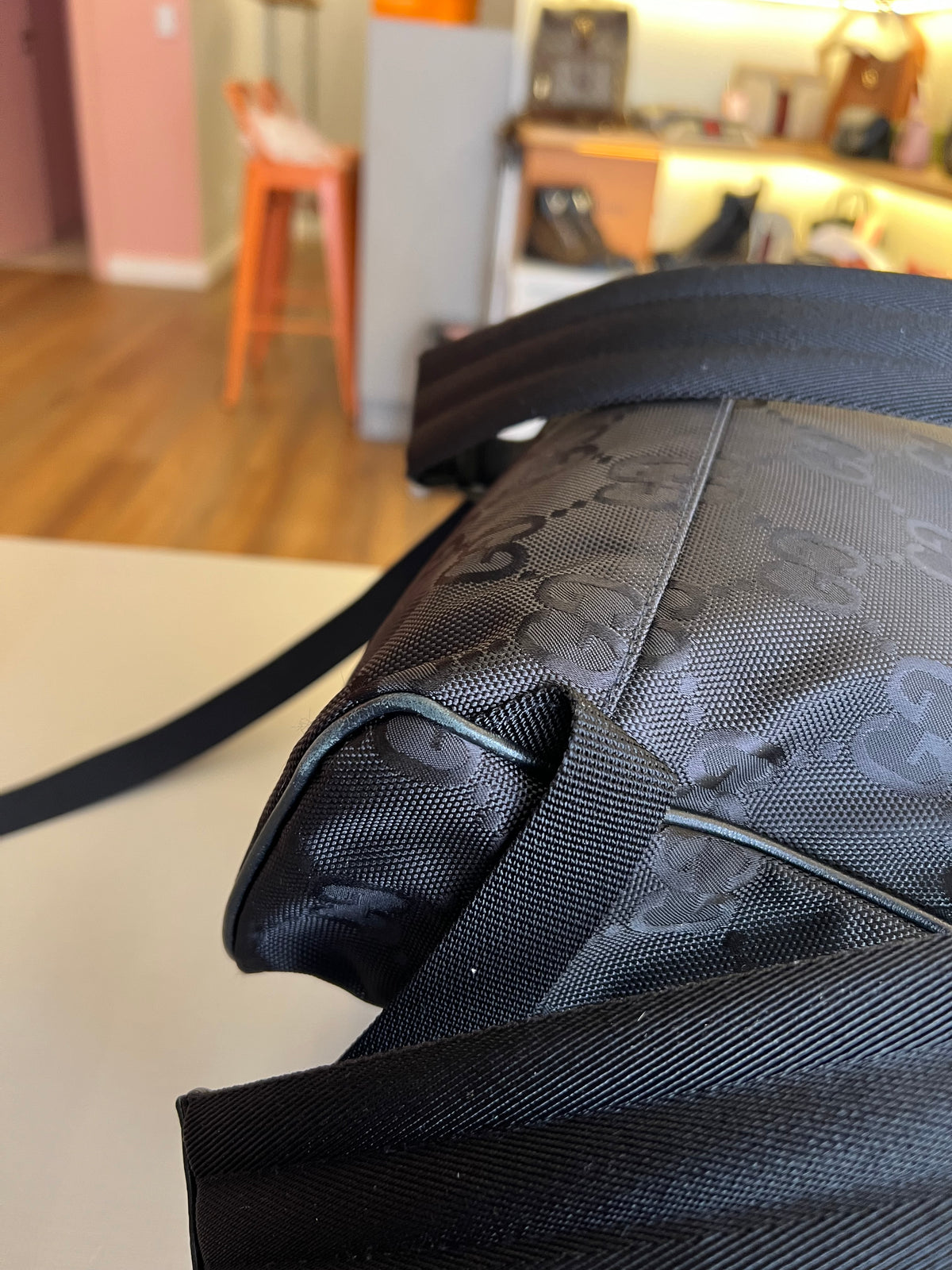 Mochila Gucci Off The Grid Preta