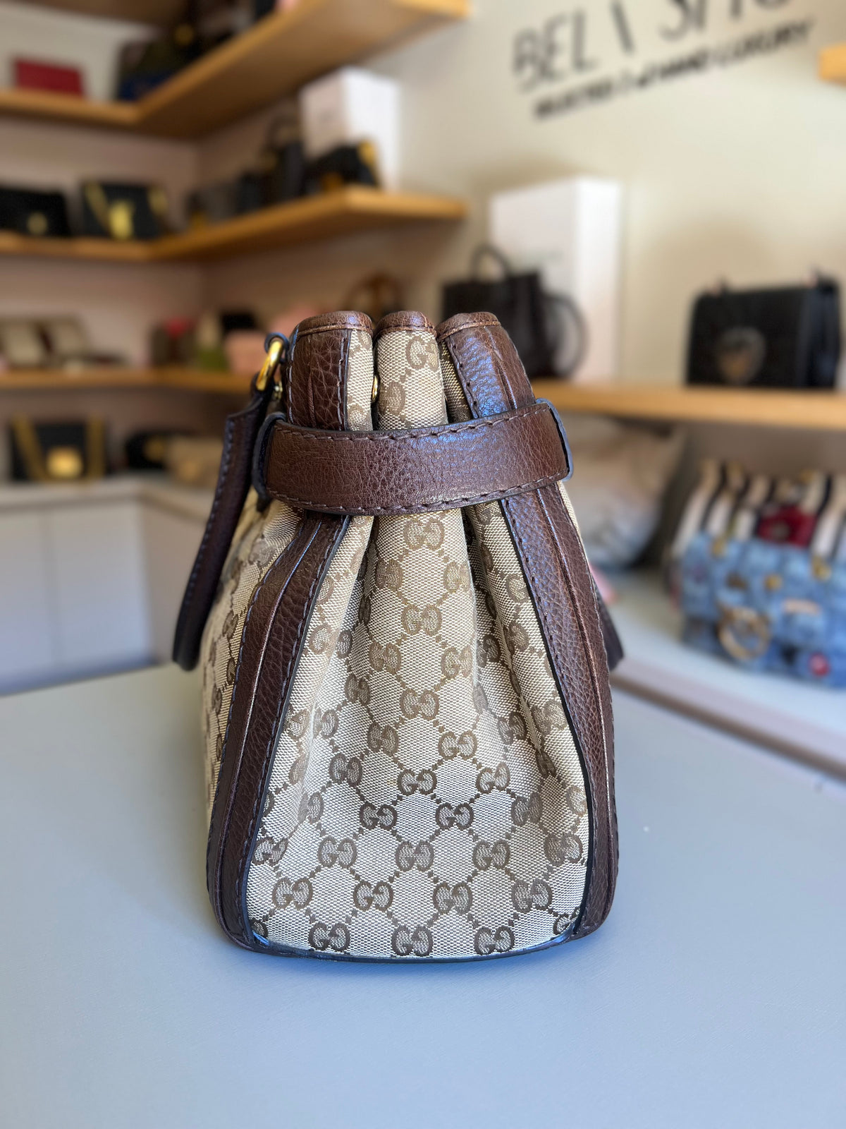 Gucci GG Canvas Running Tote