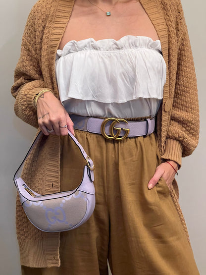 Gucci Half Moon Mini Lilás