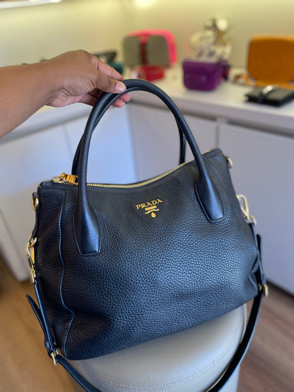 Prada Crossbody Leather Preta
