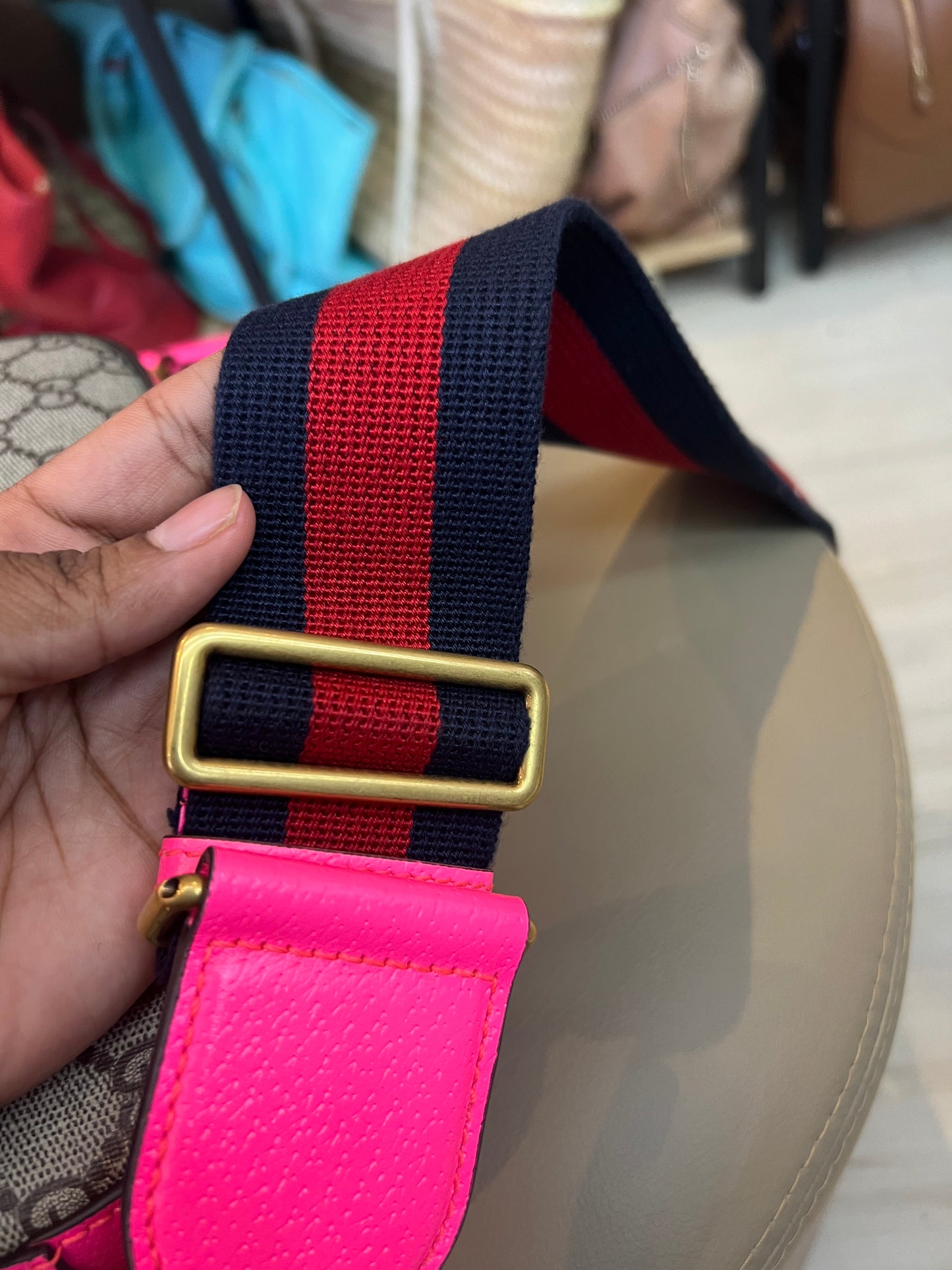 Gucci Ophidia Câmera bag Pink