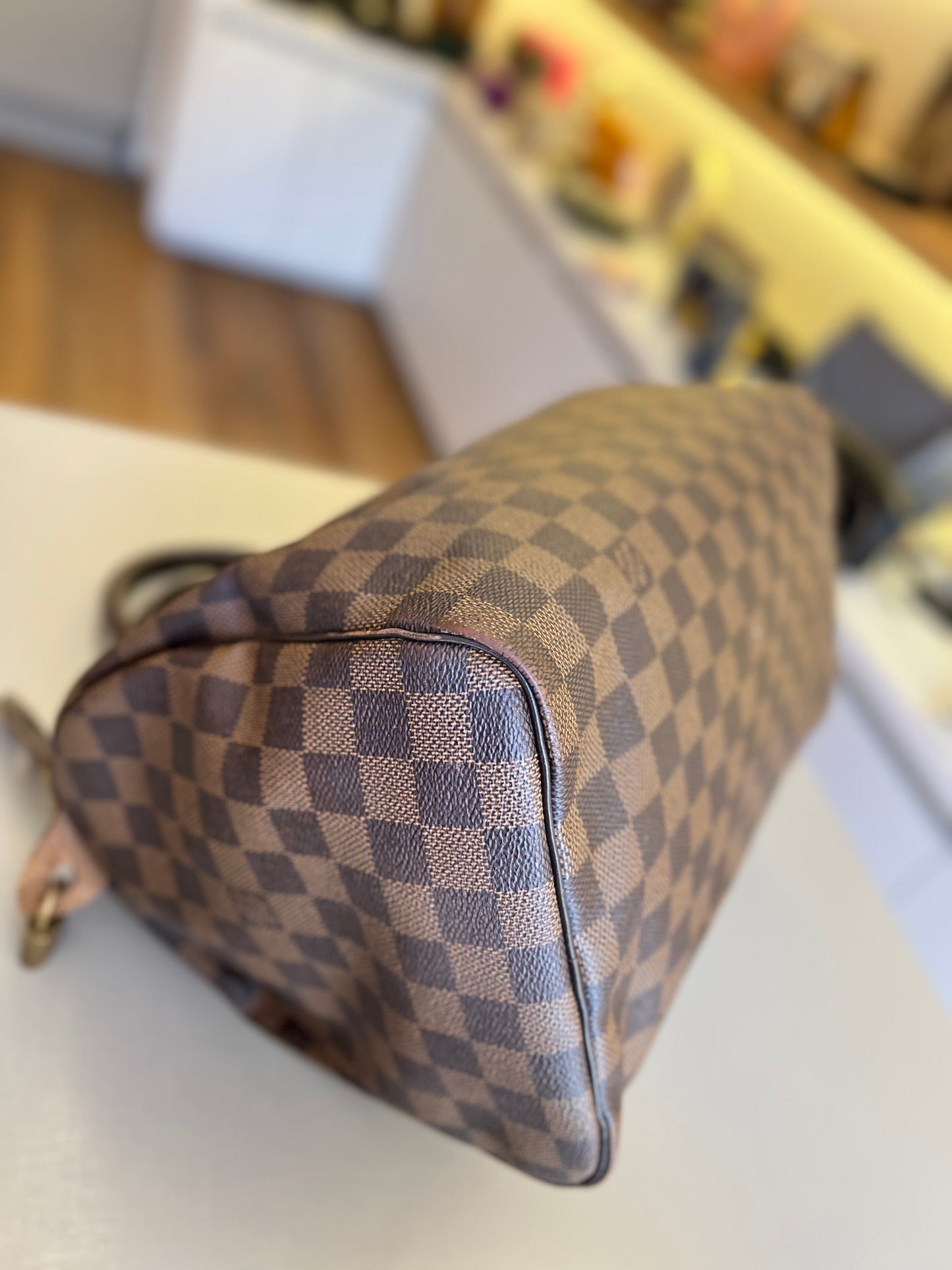 Louis Vuitton Speedy 30 Damier Ebene