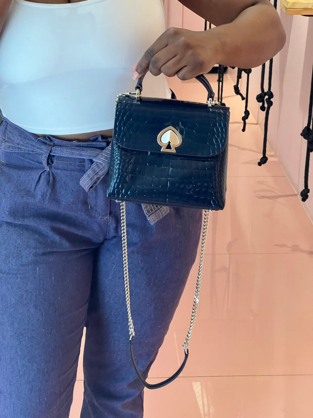 Kate Spade Mini Romy Croco