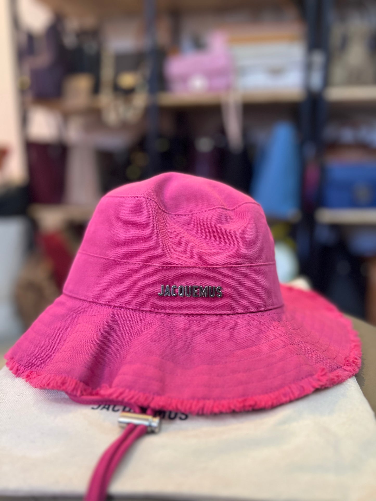 Jacquemus Bucket Hat Pink