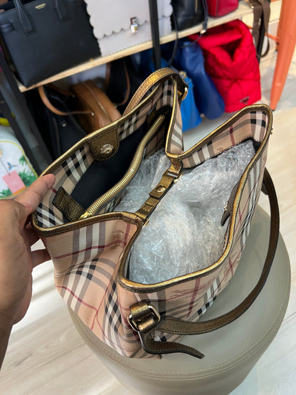 Burberry Haymarket Check Shoulder