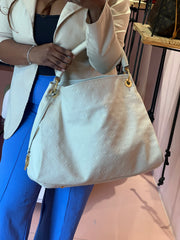 Louis Vuitton Artsy MM Couro branco
