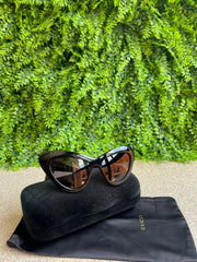 Óculos Gucci Cat Eye Preto