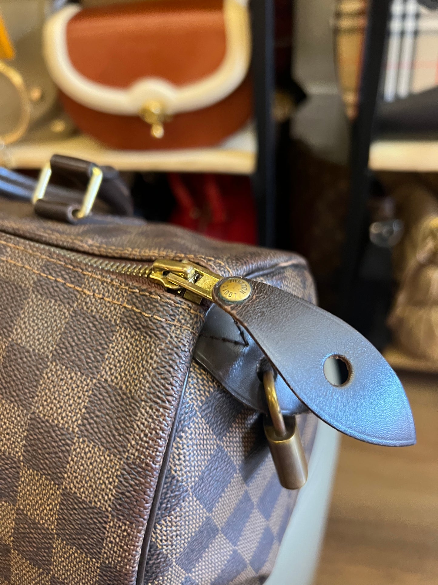 Louis Vuitton Speedy 30 Damier Ebene