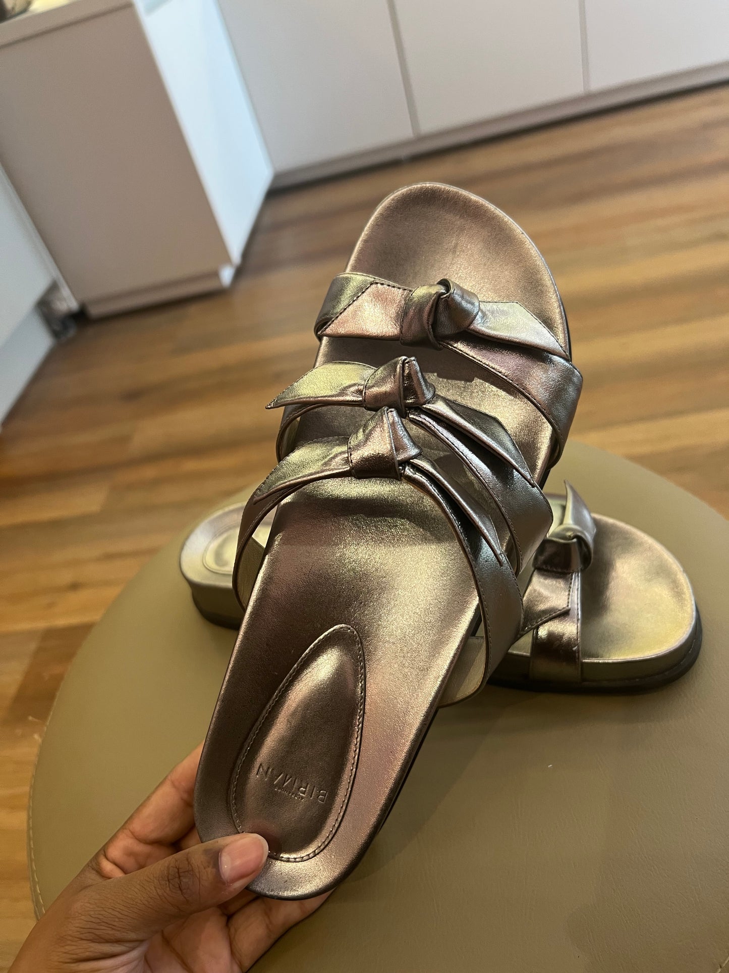 Sandália Alexandre Birman Lolita Pool Prateada