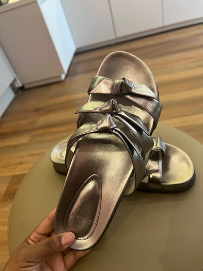 Sandália Alexandre Birman Lolita Pool Prateada