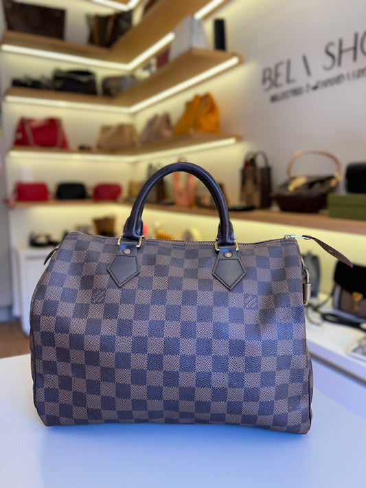 Louis Vuitton Speedy 30 Damier Ebene
