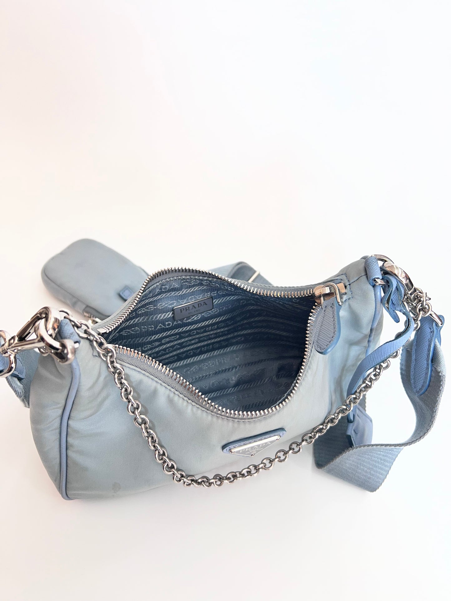 Prada Re-edition Azul