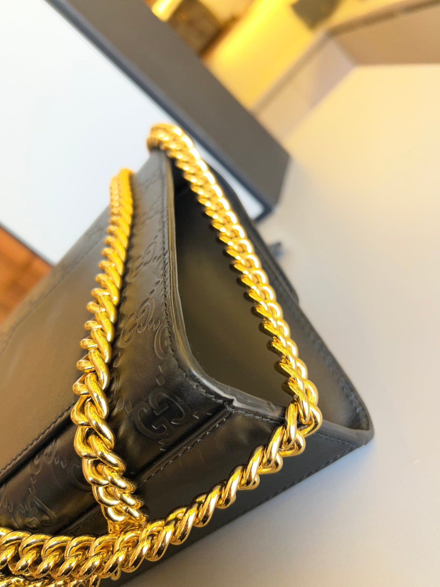 Gucci Padlock Preta Media