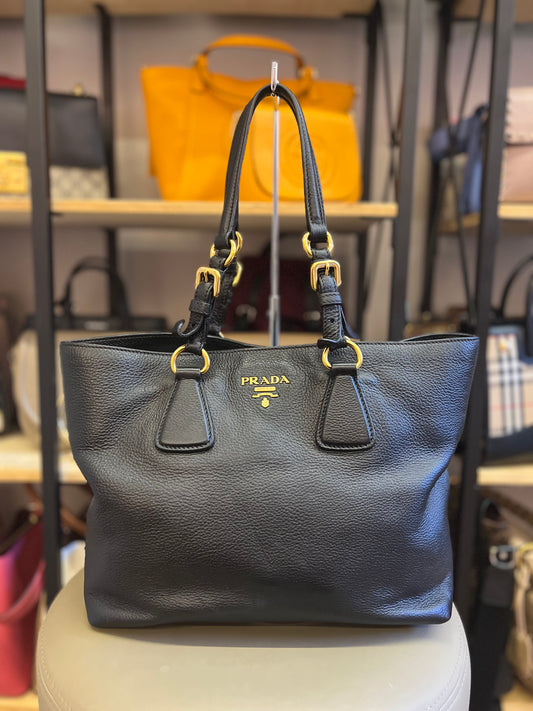 Prada Tote Logo Preta