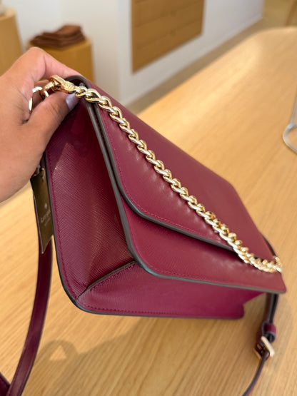 Kate Spade Crossbody Vinho