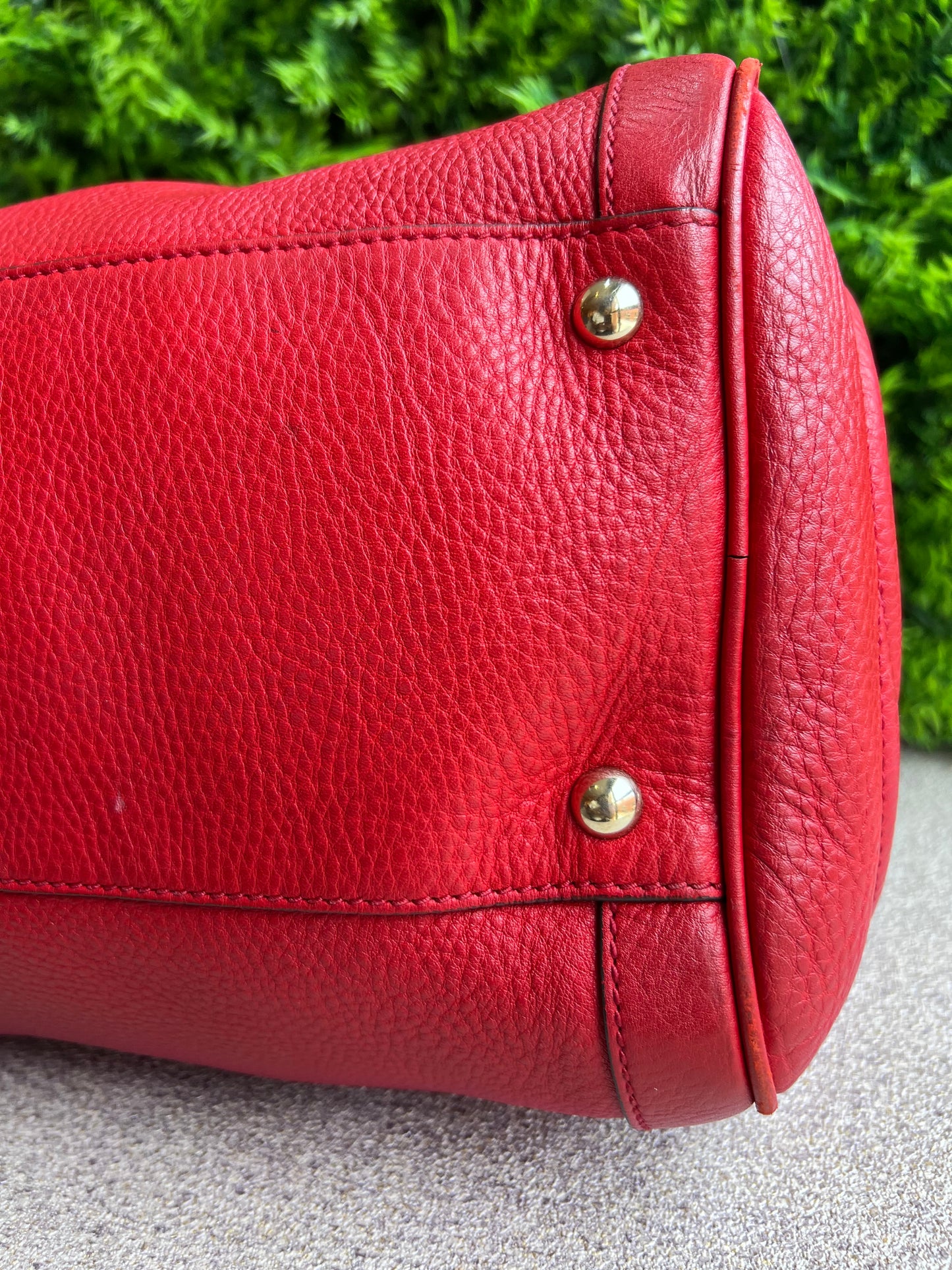 Gucci Soho Boston Vermelha