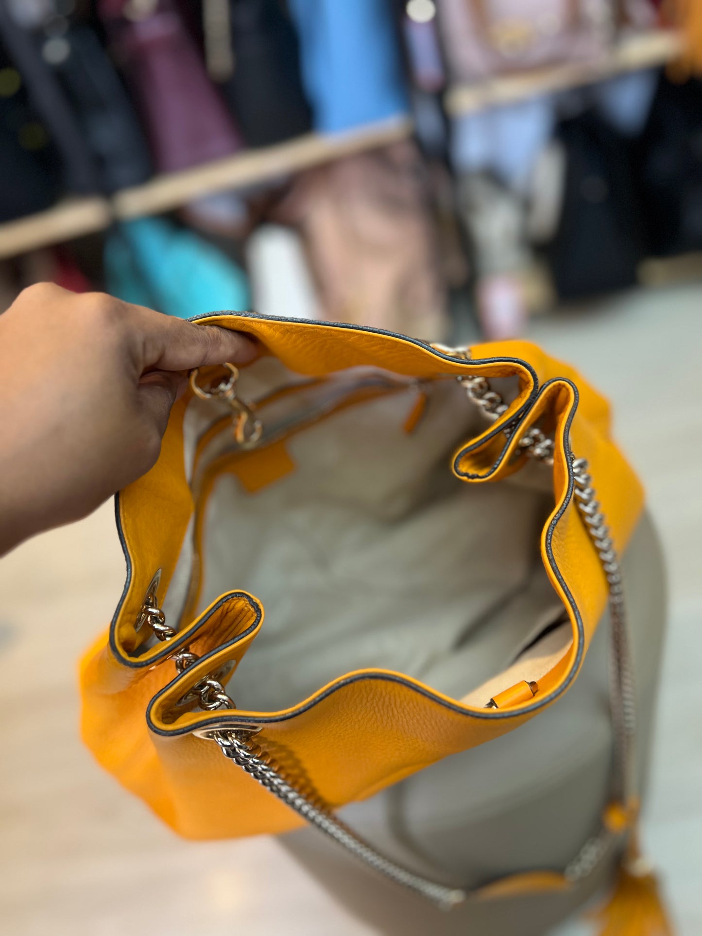 Gucci Soho Chain Mostarda