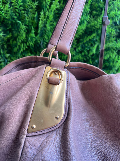Prada Tote Soft Calf Marrom