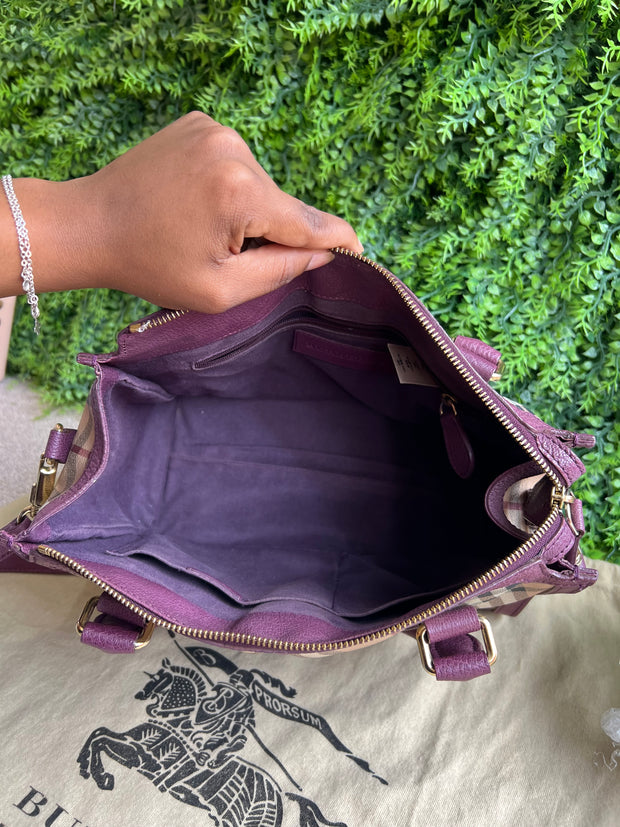 Burberry Haymarket Roxa