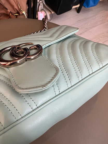 Gucci GG Marmont Verde Água
