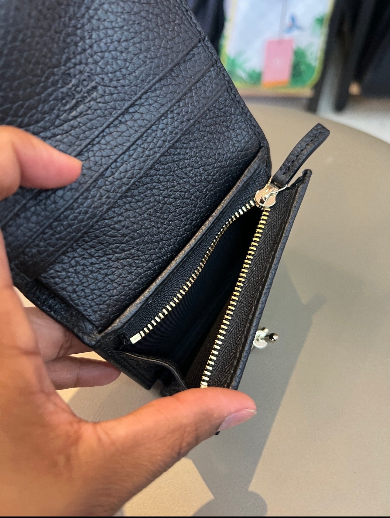 Mini Carteira Gucci Jackie Preta