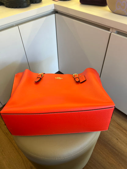 Coach Shopping Tote Vermelha