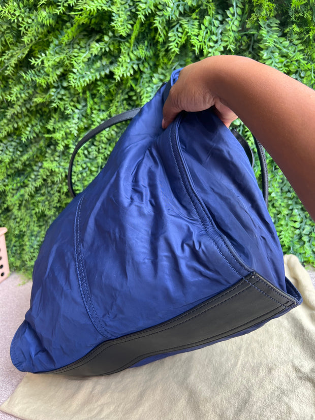 Burberry Buckleigh de Nylon Azul Marinho