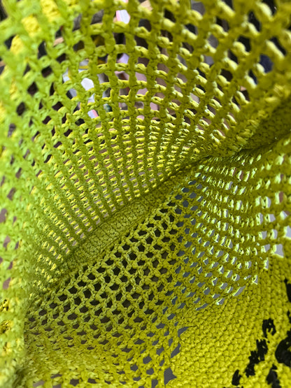 Prada Raffia Tote bag Verde