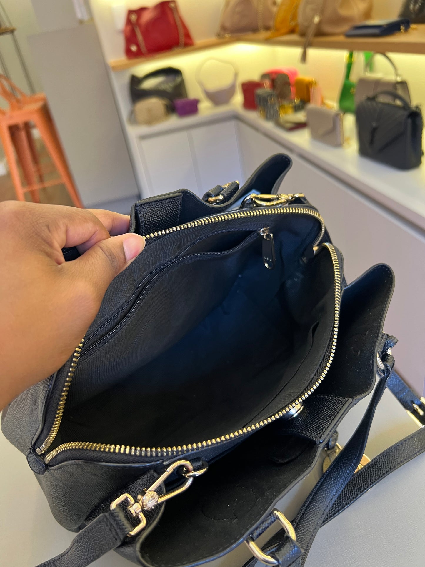 Furla Minerva Tote Preta