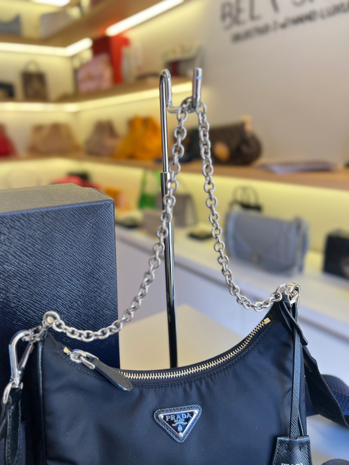 Prada Reedition Nylon Preta