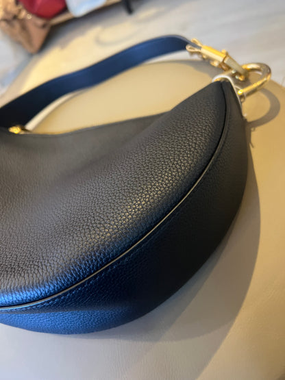 Burberry Knight Arc Leather Shoulder Preta