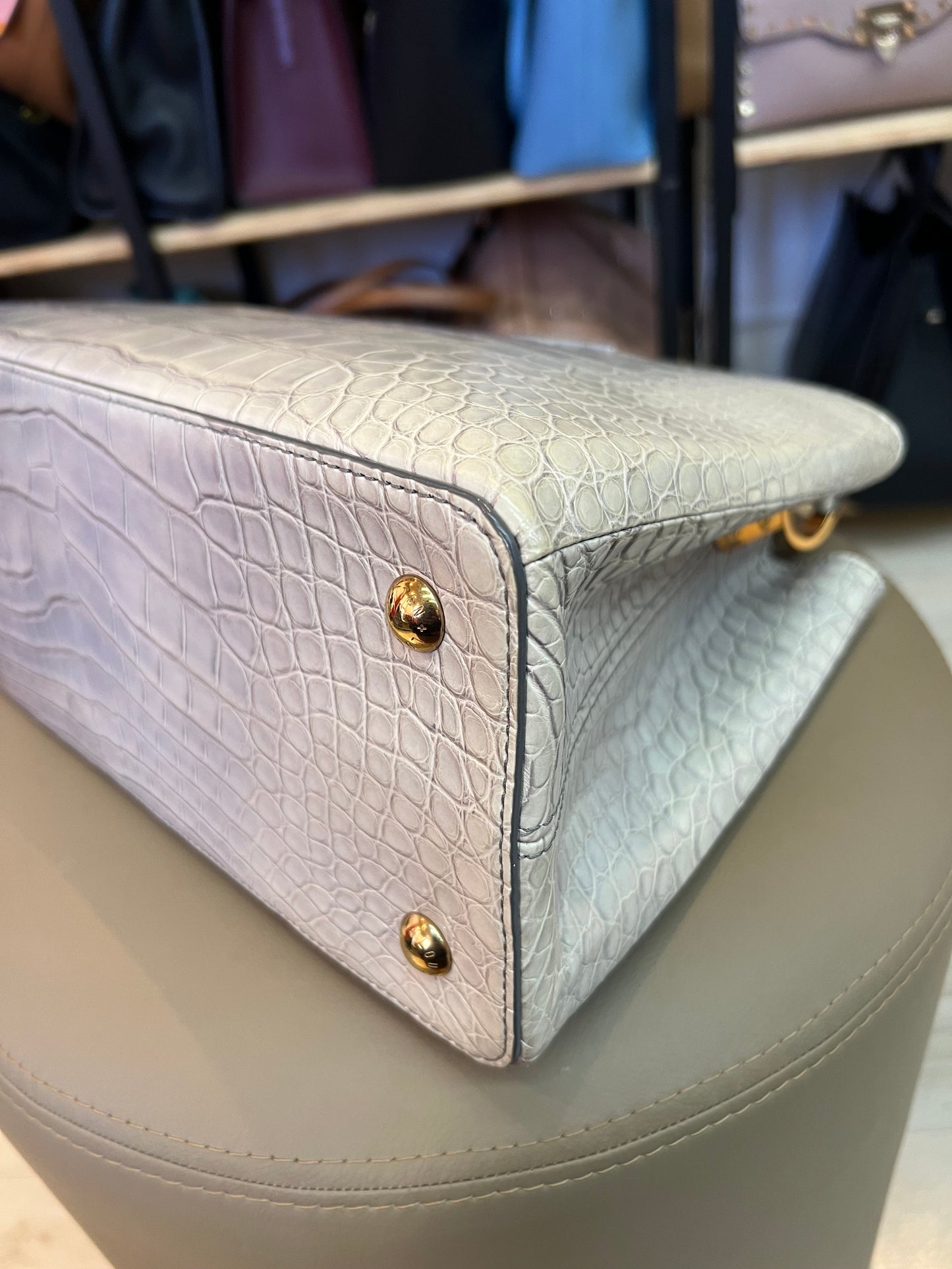 Louis Vuitton Capucines Croco