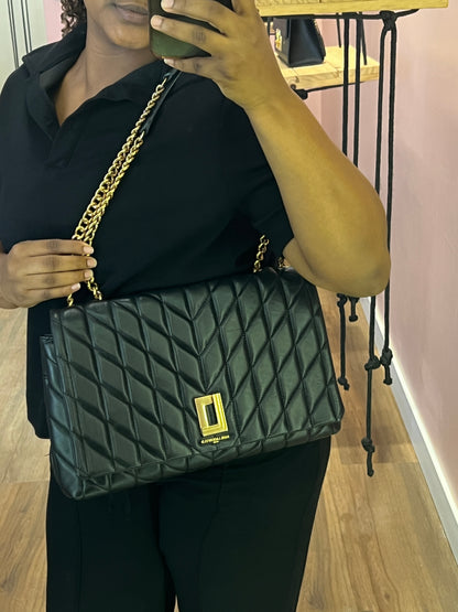 Karl Lagerfield Lafayett Matelassê Preto