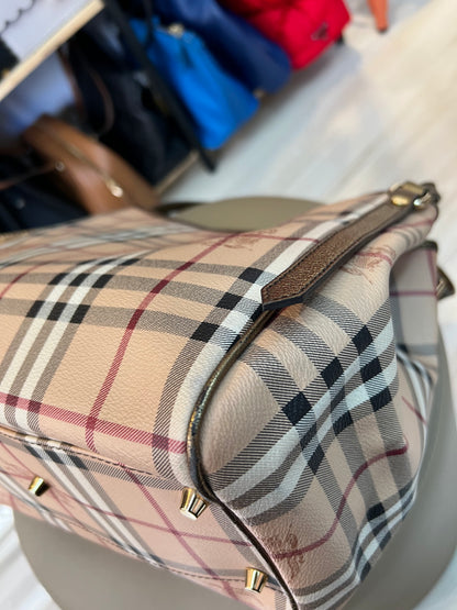 Burberry Haymarket Check Shoulder