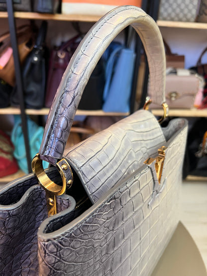Louis Vuitton Capucines Croco