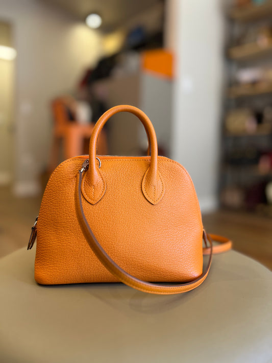Hermès mini Bolide Laranja