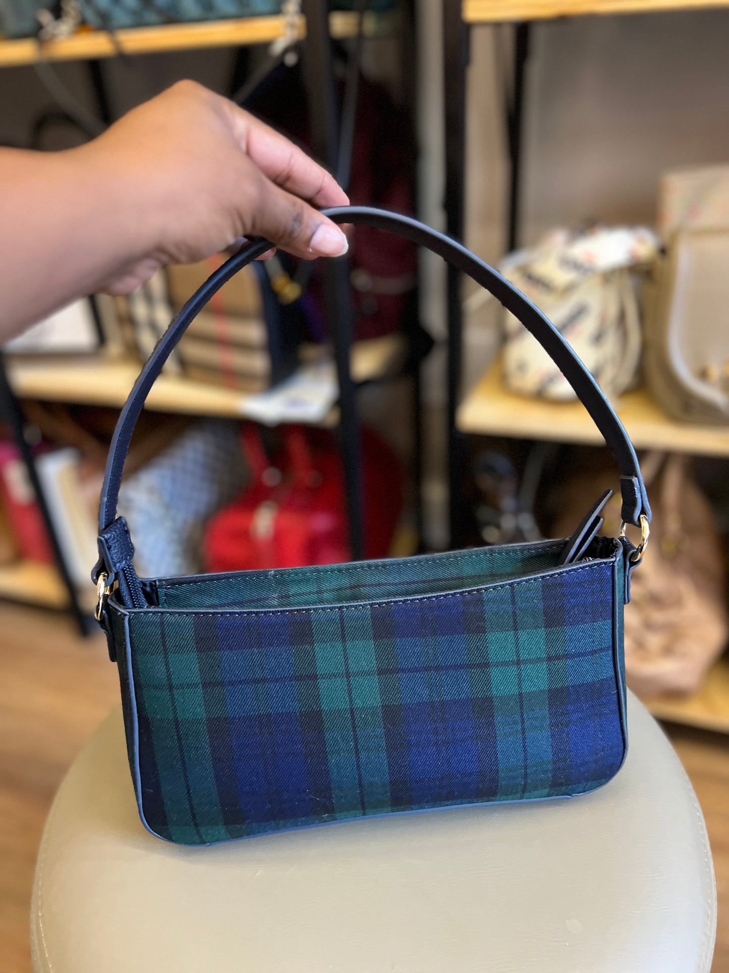 Tommy Hilfiger Tote Xadrez