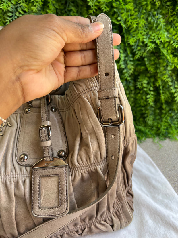 Prada Matelassê Nude