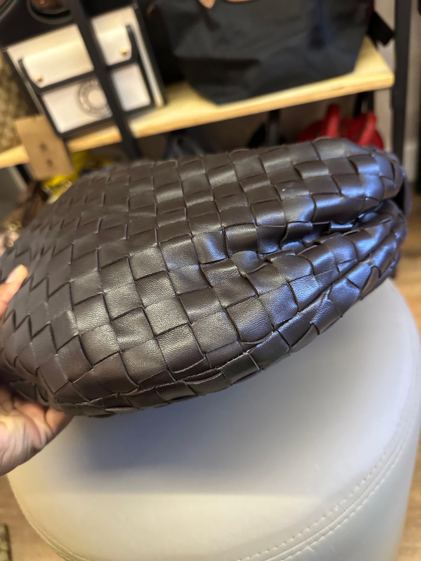 Bottega Jodie Small Marrom