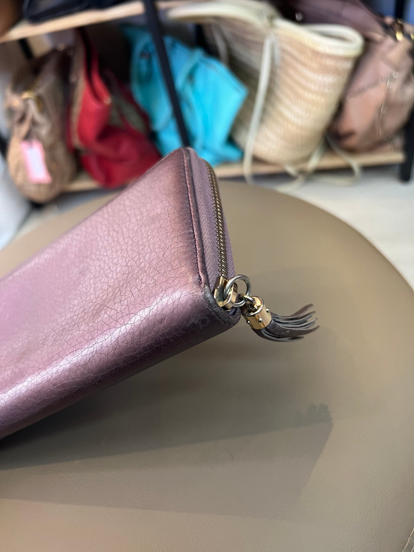 Carteira Gucci Soho Metalic