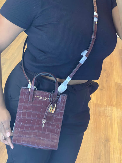 Marc Jacobs Grind Croco Vinho