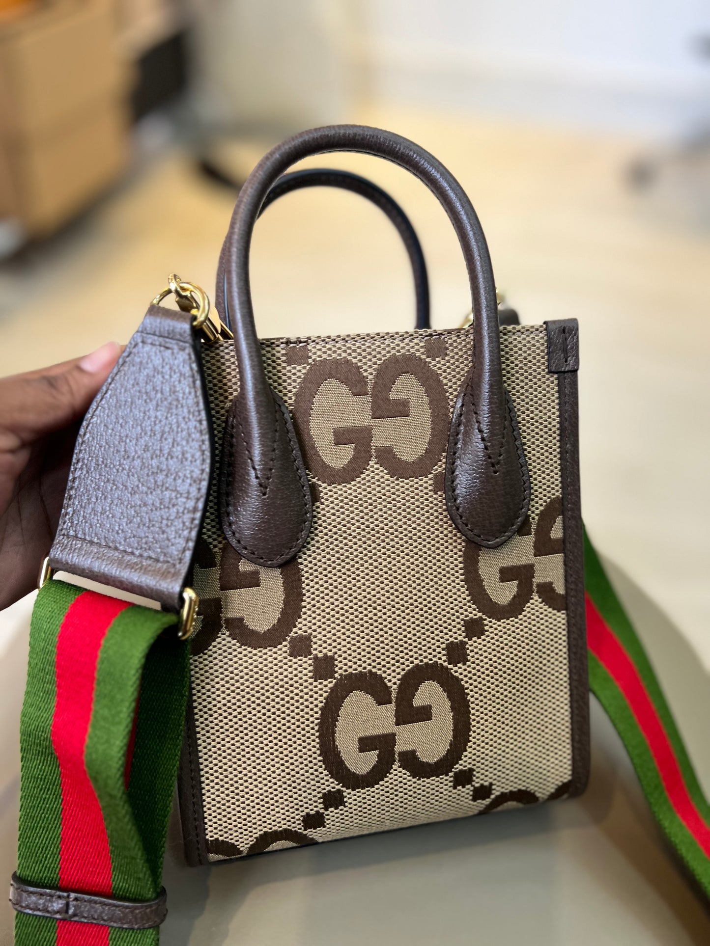 Gucci GG Monograma Tote