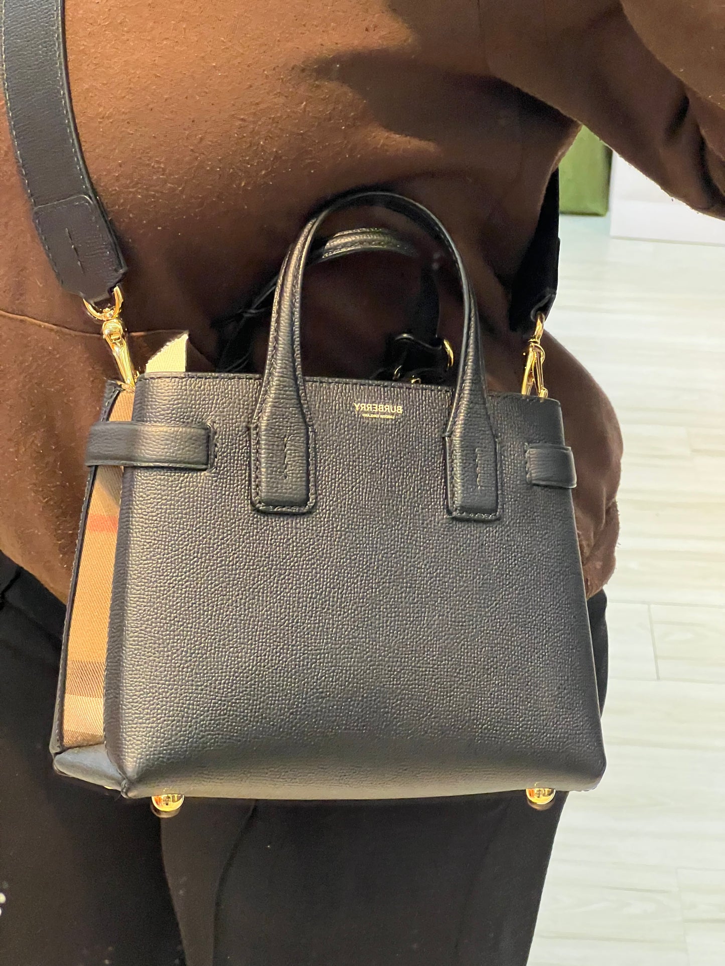 Burberry Banner House Check Small