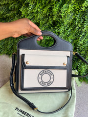 Burberry Canvas Logo Pochet