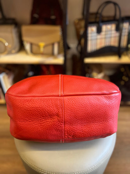 Prada Vitello Shoulder Vermelha