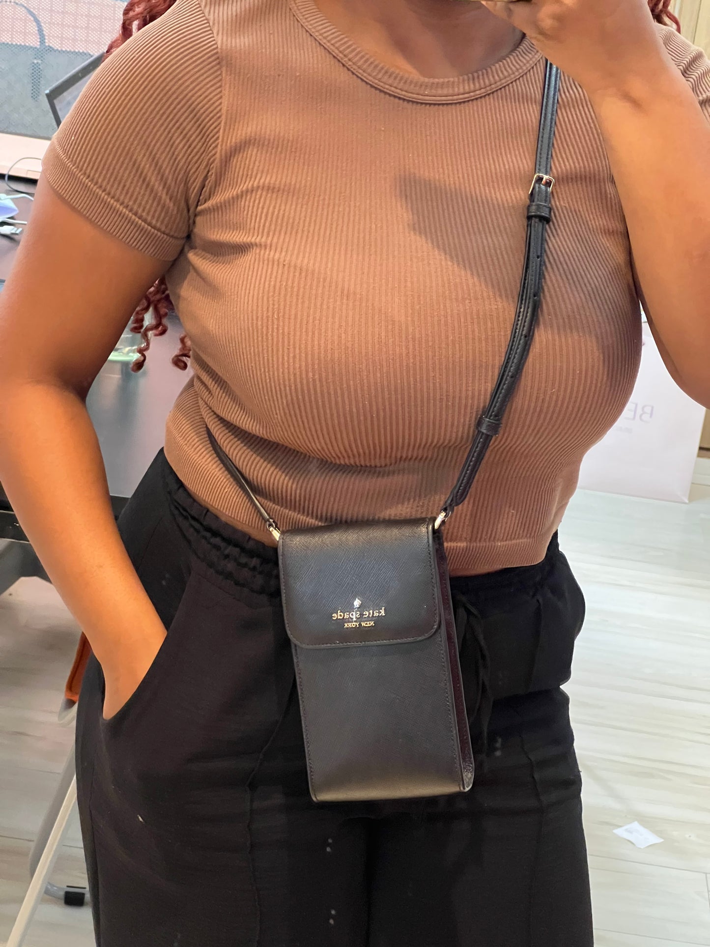 Kate Spade Phone Bag Preta