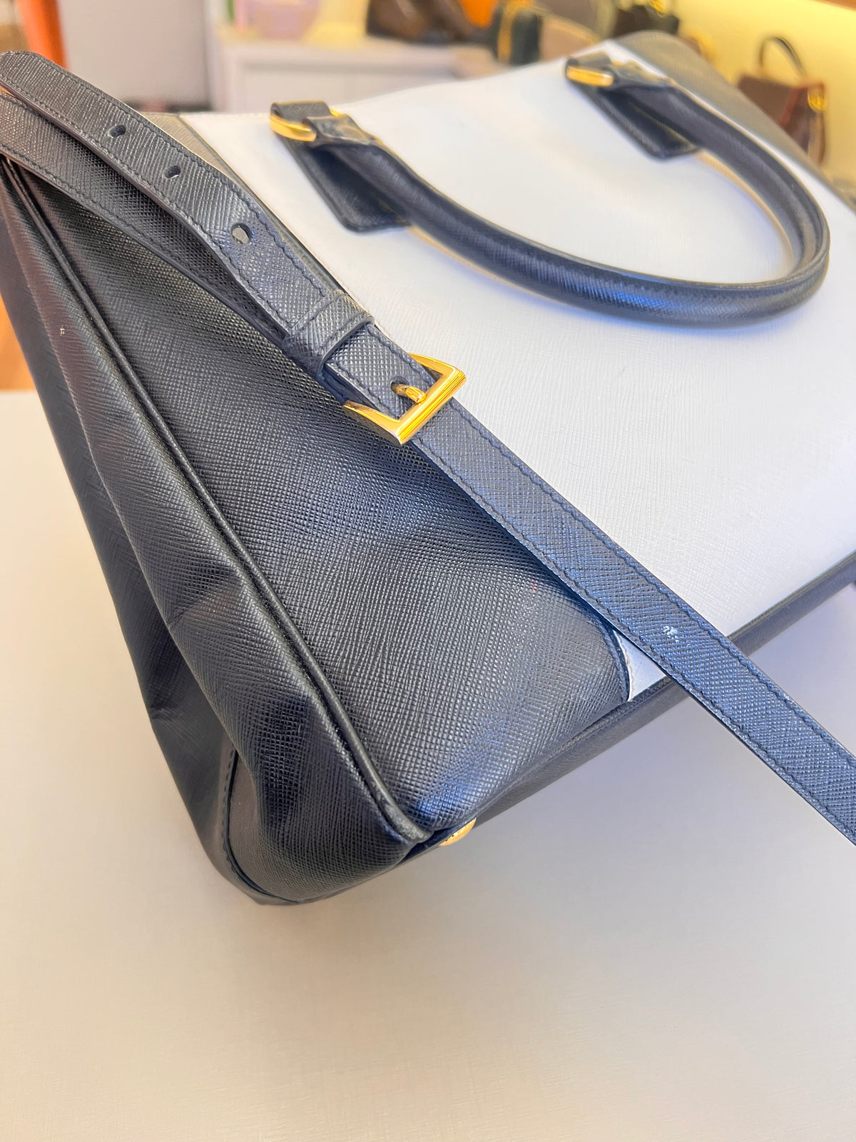 Prada Galleria Bicolor P&B