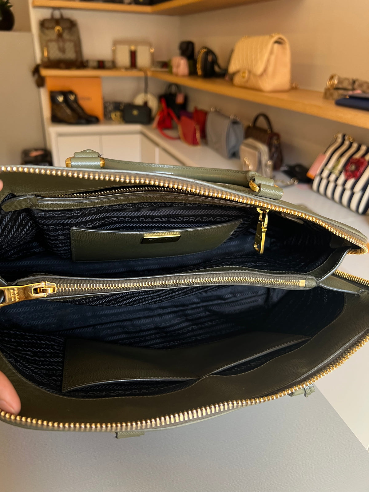 Prada Saffiano Lux Promenade
