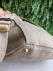 Prada Canvas Canapa Verde